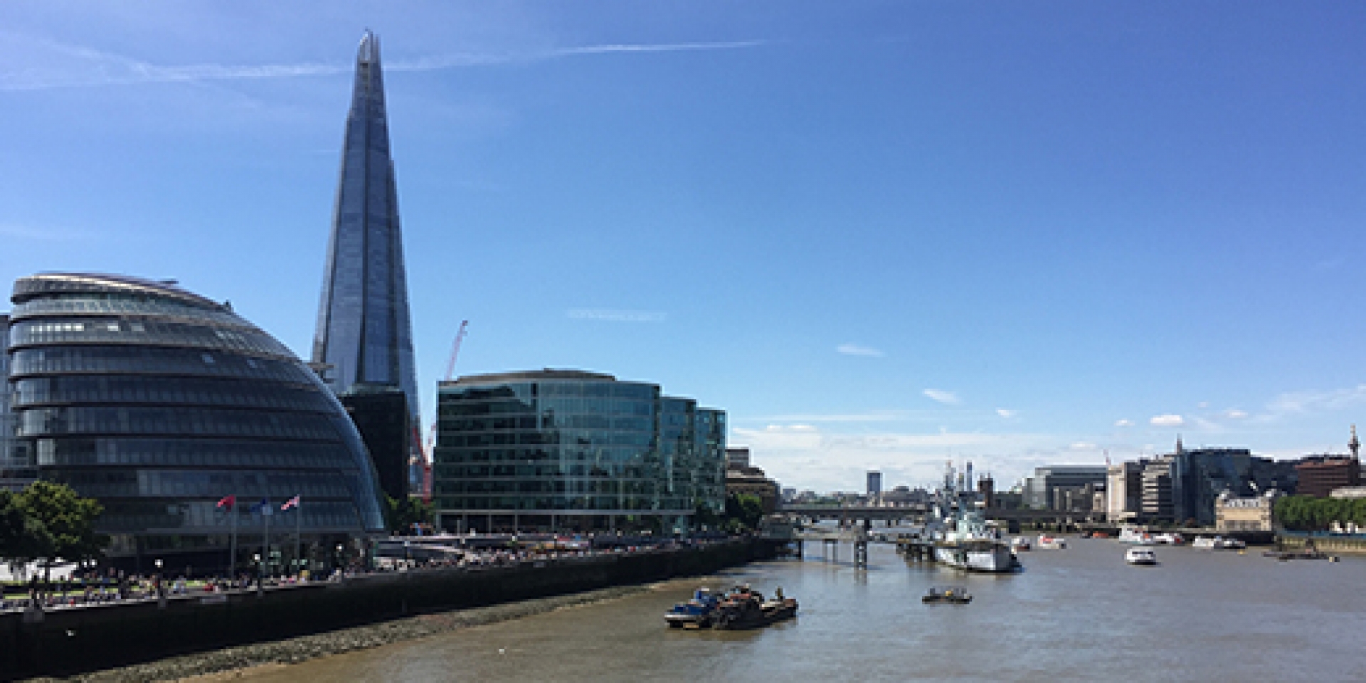 The Shard; Borough Market & South Bank